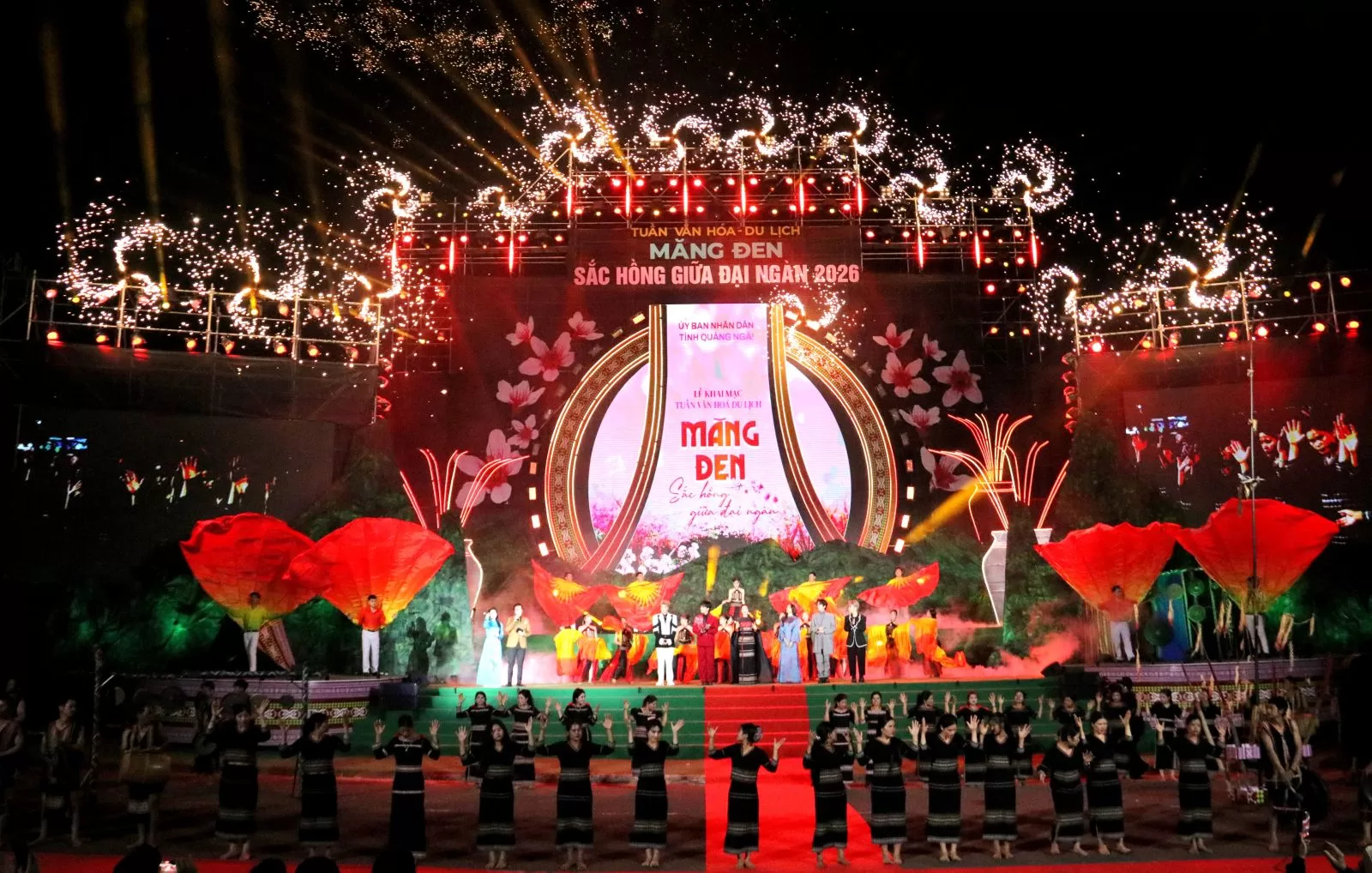 Lễ Khai mạc Tuần Văn hóa – Du lịch Măng Đen 2026: “Sắc hồng giữa đại ngàn”